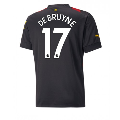 Manchester City Kevin De Bruyne #17 Bortedrakt 2022-23 Kortermet Manchester City Kevin De Bruyne #17 Bortedrakt 2022-23 Kortermet